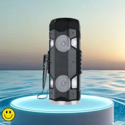 GUGGU Play (PORTABLE BLUETOOTH PARTY SPEAKER) With Karaoke Mic, High Quality SoundC86 20 W Bluetooth Party Speaker-image-6