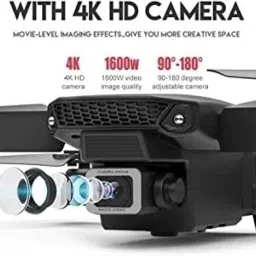 swa mi E88 Drone WiFi Camera Remote Control Quadcopter 360 Flip Stunt Drone1 Drone image 2