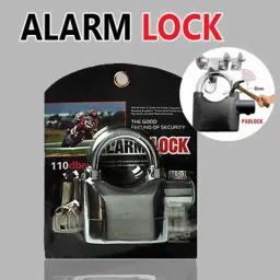 Rhonnium Anti Theft Steel Alarm Bike Lock | Alarm Bike Lock Smart Door Lock-21