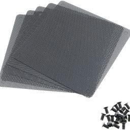 Zeitel 5pcs PC Fan Dust Filter Computer Mesh Dustproof Cover with 20 Screws Cooling Pad-picture-26