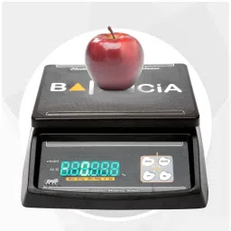 vyog Balancia 30kg x 2g, Chargeable Front & Back Display for Shops, Restaurant Weighing Scale-image-9
