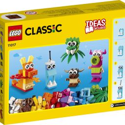 lego Classic Creative Monsters (140 Blocks) Model Building Kit image 5