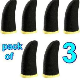 Finger sleeves Gaming Sweat-proof Touch Screen Thumbs For PUBG (Pair of 3) Finger Sleeve-image-57