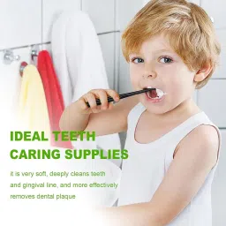 maycreate Ultra Soft Toothbrushes with Storage Tubes for Sensitive Teeth Gums Pack of 6 Ultra Soft Toothbrush image 5