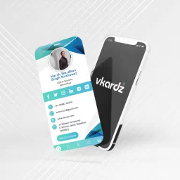 vkardz Black Adam - Superhero's PVC Digital nfc Easy Contact sharing Scratch less NFC Business Card image 2