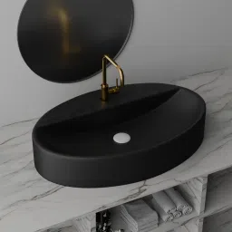 (19*13*5) inch royal matt finish premium quality ceramic counter top basin / (48*34.5*13.5) cm very attractive heavy quality ceramic wash basin Table Top Basin-image-23