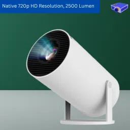 SACRO Mini HD Projector for Home 4KSupport With Built-in App Netflix/Prime/YouTubeF15 (4500 lm / 1 Speaker / Wireless / Remote Controller) Portable Projector-picture-17