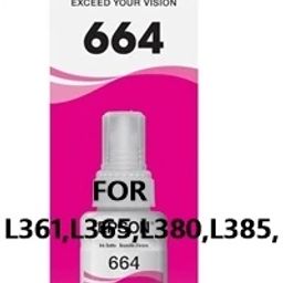 EPS ORIGINAL Epson 664 ink for L361,L365,L380,L385 INK TANK PRINTERS Magenta Ink Bottle-image-23