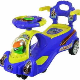 B.T space car magic Rideons & Wagons Non Battery Operated Ride On (BLUE) B.T space car magic Rideons & Wagons Non Battery Operated Ride On (BLUE) Tricycle-image-12