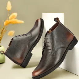 Rich Quality|100% Pure Genuine Leather Boots For Men-picture-47