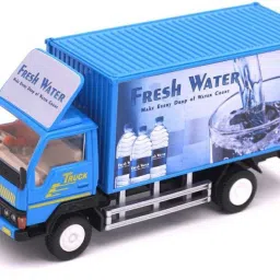 Toys Pull Back Fresh Water Truck Vehicle Playset for Kids Toy Truck Container-picture-33