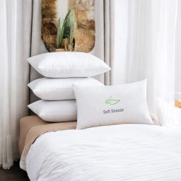 SOFT LUXURY Microfibre Solid Sleeping Pillow Pack of 4-image-44