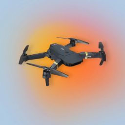 Blue Quadcopter Drone_20 Drone-28