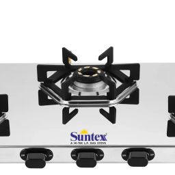 3B MAJESTRY Hexa | High Gloss Mirror-Finish Design Stainless Steel Manual Gas Stove-image-54
