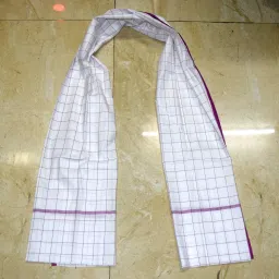 Cotton Blend Checkered Multicolor Men Dupatta-image-79