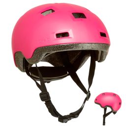 Kids Helmet for Inline Skating Scooter and Skateboard B100 Pink-image-90