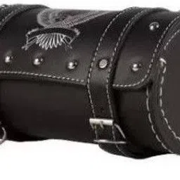 srphere One-side Black Leatherette Motorbike Saddlebag-picture-19
