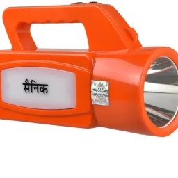 Sainik Kisan Torch Charging Emergency Light Battery with Long Range 15 hrs Torch Emergency Light-11