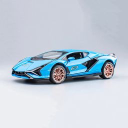 1:32 Lamborghini Sian Die cast Metal Car Model Toy Car For Kid 2 Year-image-40