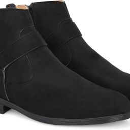 Royal Look Vellinto SHADOW Party Wear Boots For Men ll Casual Side Zip Suede Boots For Men-image-86