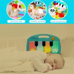 Early Learning Baby Gym with Sound Piano & Hanging Animals-picture-13