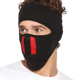 Black Bike Face Mask for Men & Women-image-34