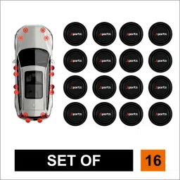 Set of 16 Car Door Shock Absorber Protector Sound Proof Rubber For Sports Car Door Panel-image-31