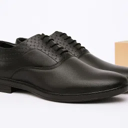 Black Formal Shoes for Men | Party Wear Shoes for Men | Office Wear Shoes Corporate Casuals For Men-image-57
