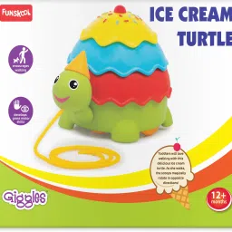giggles ICE CREAM TURTLE , As Turtle walks - the scoops magically rotate in opposite direction image 2