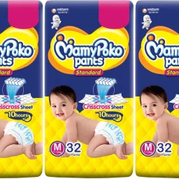 Pants Standard Diapers, M size ( 32+32+32 ) - M-image-78