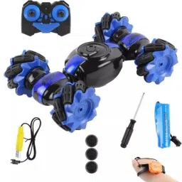 Double Sided Remote Control Stunt Car 4Wd Watch Gesture Sensor Control-14