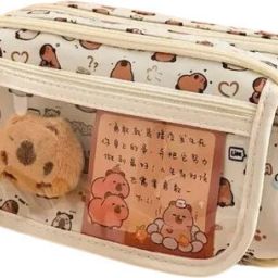 Pencil pouch Large Capacity School Pouch Bag Pouch stationry Pencil pouch Geometry Box-image-49