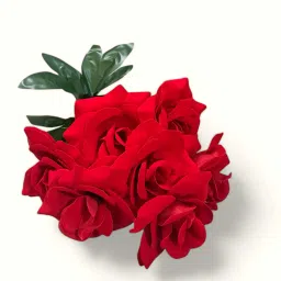 Gifting & Home Decor Red Rose Artificial Flower-image-66