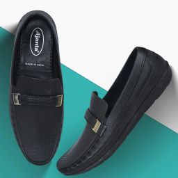Casual PVC Waterproof Loafers For Men-image-9