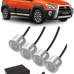 PKNA1841 White Car Reverse Parking Sensor with LED Display 4 Sensor PKNA1841 Parking Sensor-picture-3