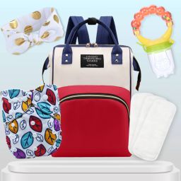 Reusable Cloth Diaper for Baby & Maternity Backpack Cloth Diaper Inserts Baby Diaper Bag-BE2445-image-41