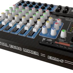 da.beatz. Professional 6-Channel mixer EMM-6 Digital Sound Mixer & Audio Interface USB,BT Analog Sound Mixer image 4