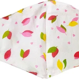 shop & shoppee 100% Pure Cotton Cloth Soft and Skin Friendly Mouth Nose Cover Designer Face Mask Double Layer High Premium Quality Cloth Mask(Washable & Reusable) SnSMD13-Cotton Reusable, Washable Cloth Mask image 4