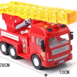 ntw Friction Power Version Fire Fighter Truck With Light & Sound NTW10 image 2