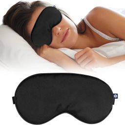 Adjustable 100% Super Soft Cotton Eye Mask With Sleeping Cool Pad-picture-18