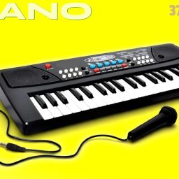 X212 Keys Piano Toy with Microphone, USB Power Cable & Sound Recording Best Birthday Gift for Boys and Girls Musical Instruments Analog Digital Piano-image-44
