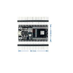 Black ESP32-DEVKITC Development Board Backboard image 2