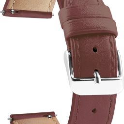 ACM Watch Strap Leather Belt for Fastrack Jupiter S1 Smartwatch Brown 3720091 mm Synthetic Leather Watch Strap-image-71