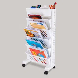 Plastic Open Book Shelf-11