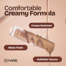 mars Cancel Concealer for Face Makeup and High Coverage Liquid Foundation image 3