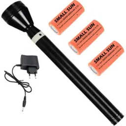 Rechargeable LED Waterproof Industrial Security 24W Flashlight Torch T-98 5 hrs Torch Emergency Light-13