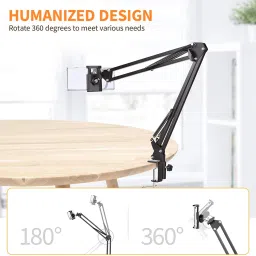 Casa Tech New Overhead Tripod Stand for YouTube Video Recording Cooking and Sketch Videos Tripod, Tripod Clamp, Tripod Bracket, Tripod Ball Head image 4