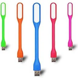 Harcov Combo of 5 Flexible Portable Bendable Lamp Mini USB LED Lights USB Light for Power Bank Led Light-15