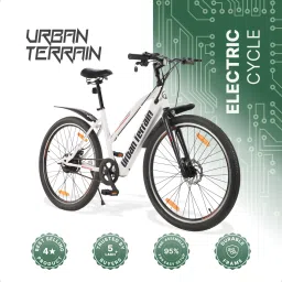 Bolton For Men/Women Ages 15+ Range 20+km | 5.2Ah Battery Cycles 27.5 inches Single Speed Lithium-ion (Li-ion) Electric Cycle-86