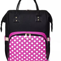 Large Capacity Mother Bag Diaper Backpack with Insulated Bottle Storage Backpack Diaper Bag-image-54
